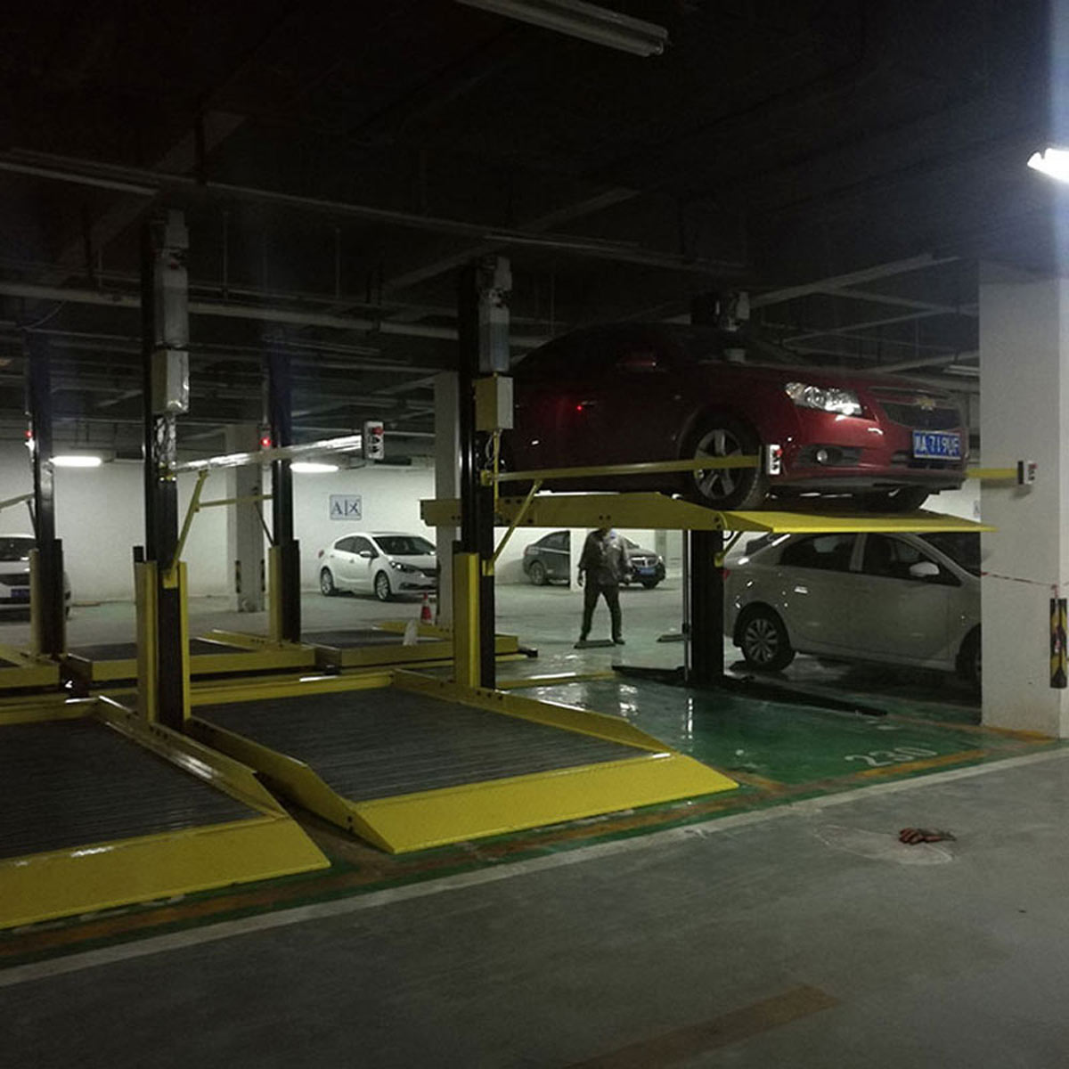 長(zhǎng)壽地下室機(jī)械式立體車(chē)庫(kù)改造
